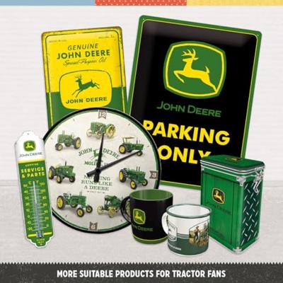 Wandbord tractoren John Deere