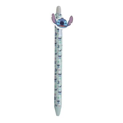 Disney Uitwisbare gelpen met topper stitch - groen
