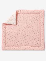 Vloermatras / Parkbodem hydrofiel katoen MIJN HART roze, bedrukt - thumbnail