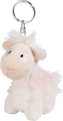 Nici sleutelhanger Lama Claudi junior 10 cm pluche wit Nici sleutelhanger Lama Claudi junior 10 cm pluche wit
