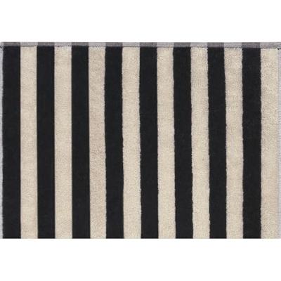 Cawö Cawö Bold 6277 zwart/beige Douchlaken 70x140