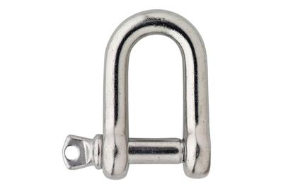 D-sluiting 10x20-RVS