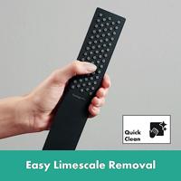 Hansgrohe Tecturis E 3-gats ééngreeps badrandmengkraan met sBox, mat zwart - thumbnail