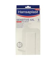 Hansaplast Pleisters sensitive 4XL 5 Stuks - thumbnail
