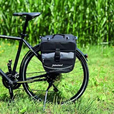 Haberland dubbele tas "einsteiger-serie" twin bag einsteiger series b/sil.
