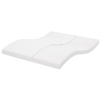 Schuimmatras 7 zones hardheid 20 ILD 180x200 cm wit - thumbnail