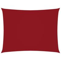 Zonnescherm rechthoekig 4x5 m oxford stof rood - thumbnail