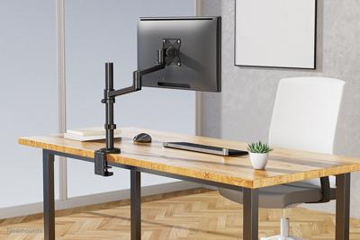 Neomounts DS60-425BL1 Desk-mount, 1x 27 inch, 8 kg, Tilt/ rotate/ swivel, 100x100 mm, Black