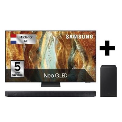 EP:Bundel Samsung QE75QN77F 4K Neo QLED TV + HW-Q600F Soundbar EP:Bundel Samsung QE75QN77F 4K Neo QLED TV + HW-Q600F Soundbar