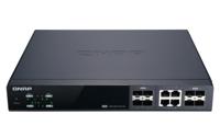 QNAP QSW-M804-4C netwerk-switch Managed 10G Ethernet (100/1000/10000) Zwart - thumbnail