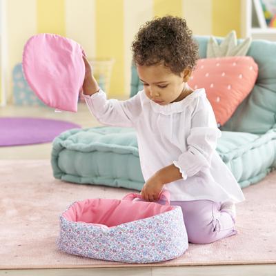 Corolle draagbed bloemen voor poppen, 30 cm