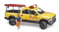 Bruder RAM 2500 Power Wagon life guard incl accessoires - thumbnail