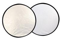 Linkstar Reflectiescherm 2 in 1 R-60SW Zilver/Wit 60 cm - thumbnail
