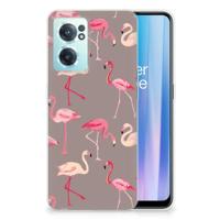 OnePlus Nord CE 2 5G | TPU Hoesje | Flamingo - thumbnail