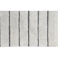 Cawö CAWÖ Home Keerbare Badmat Balance Gestreept 1008 77 platin 60x100 - thumbnail