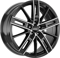 RONAL R67 Zwart gepolijst - thumbnail