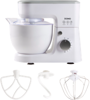 Staande mixer - DOMO - DO9241KR - 600 W - 6 snelheden - 4 L - Wit - thumbnail