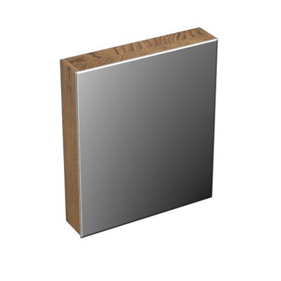 Spiegelkast Forzalaqua Uni 59.5x68.5x12.5 Cm 1 Deur Links Tweezijdig Spiegel Eiken Castle Brown Spiegelkast Forzalaqua Uni 59.5x68.5x12.5 Cm 1 Deur Links Tweezijdig Spiegel Eiken Castle Brown