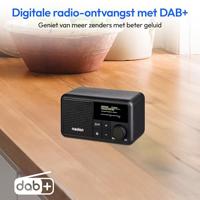 Mini Radio - MEDION - DAB/FM - Mono 2W RMS - Zwart - thumbnail