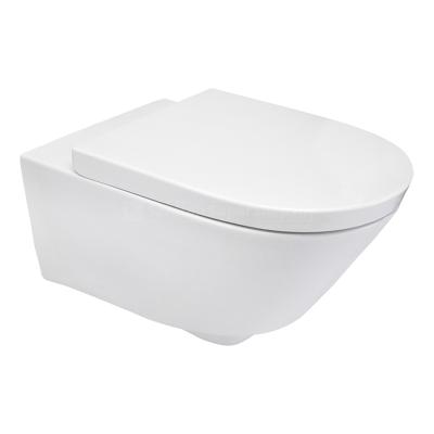 Wandcloset Wiesbaden Metro met Zitting Diepspoel Wit