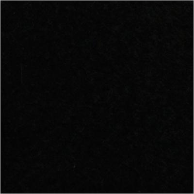 Creativ Company Fleece, l: 125 cm, b: 150 cm, 200 gr, zwart, 1 stuk