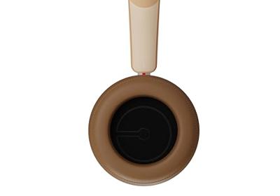 DALI IO-8 over-the-ear draadloze/bekabelde hifi-hoofdtelefoon met ANC, Bluetooth AptX en gepatenteerde SMC-drivertechnologie, 35 uur batterijduur (karamelwit)