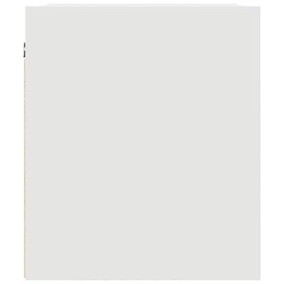 Nachtkastjes wandgemonteerd 2 st 38x34x40 cm wit