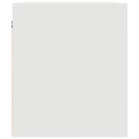 Nachtkastjes wandgemonteerd 2 st 38x34x40 cm wit - thumbnail