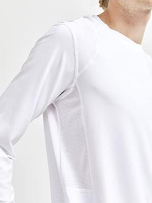 Craft 1908754 Adv Essence Ls Tee Men - White - L Craft 1908754 Adv Essence Ls Tee Men - White - L