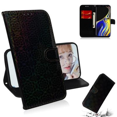 Voor Galaxy Note 9 effen kleur kleurrijke magnetische Buckle horizontale Flip PU lederen draagtas met houder & kaartsleuven & portemonnee & Lanyard (z