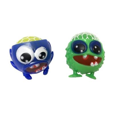 Brainboooom Monster Knijpbal, 7cm