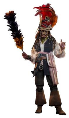 Pirates of the Caribbean: Dead Man's Chest Action DX Figure 1/6 Pelegostos Chief Jack Sparrow 30 cm