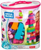 MEGABLOKS First Builders - Sac Medium Rose - 60 blokken - thumbnail