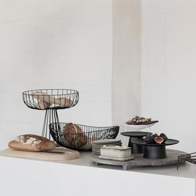 SERAX - Meo - Mand ovaal 37x33cm h14 wit SERAX - Meo - Mand ovaal 37x33cm h14 wit