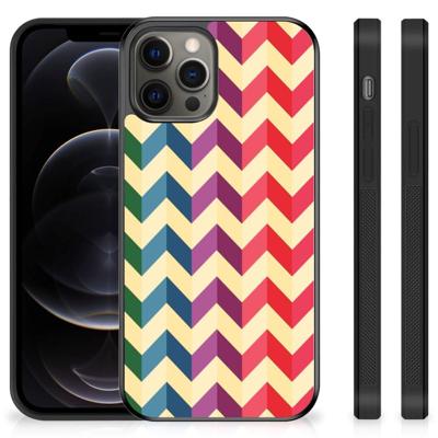 iPhone 12 Pro Max Bumper Case Zigzag Multi Color iPhone 12 Pro Max Bumper Case Zigzag Multi Color