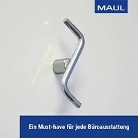 MAUL neodymium cylinder magneet, ft 10 x 10 x 10 mm, trekkracht 4 kg, zilver, blister van 10 stuks - thumbnail