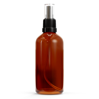 Glazen fles - Bruin (incl. varierende doppen) - thumbnail