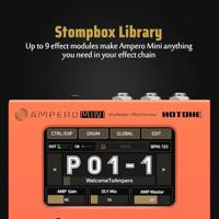 Hotone MP-50 Ampero Mini Amp Modeler / Effects Processor Orange - thumbnail