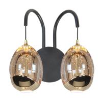 Highlight WandlampGolden Egg zwart 3-lichts - W3457.01 - thumbnail
