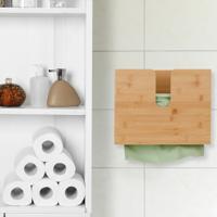 Relaxdays opbergmand stof, met deksel, HxBxD: 25 x 33 x 33 cm, opbergkist, mand voor kast, stoffen box, grijs - thumbnail