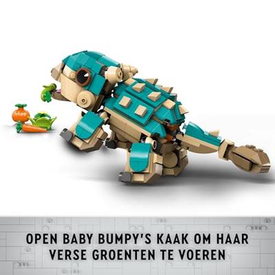LEGO jurassic world 76962 baby bumpy: ankylosaurus - thumbnail