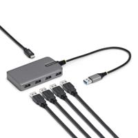 Hub USB Startech 5G4AC-USB-A-HUB Grijs - thumbnail