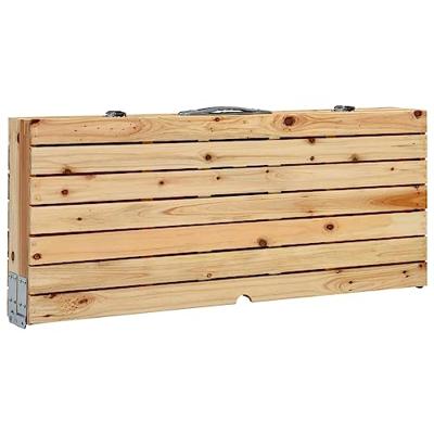 Campingtafel inklapbaar met 4 zitjes staal en aluminium - thumbnail