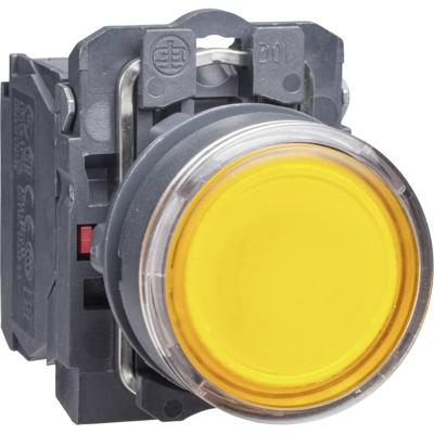 Harmony Xb5 Platte knop Rood Led 230/240V