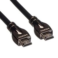 ROLINE HDMI Ultra HD Kabel met Ethernet, M/M, zwart, 7,5 m - thumbnail