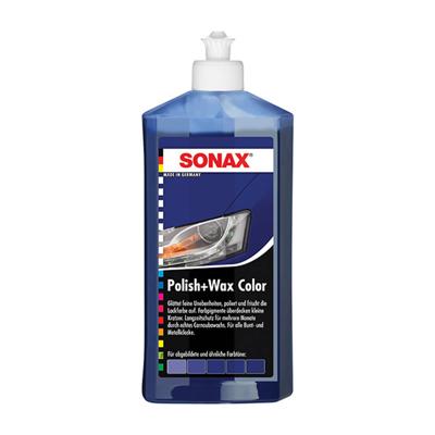 SONAX autopoetsmiddel "polish & wax color nanopro " color polish + wax blue