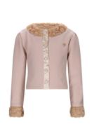 Le Chic winter winterjas meisjes - wit - Orleans - bontrand - thumbnail