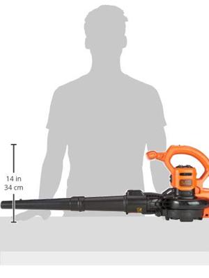 Black & Decker BEBLV260-QS bladblazer 2600 W 315 km/h