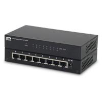 KTI Networks KGS-SOHO-8 ver. B Unmanaged Gigabit Ethernet Switch | 8 x 10/100/1000 Mbps ports - thumbnail