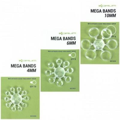Korum Mega Bands 10st. 4 mm
